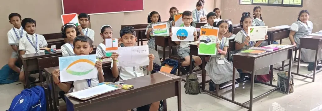 drawing competition in vedaa public school