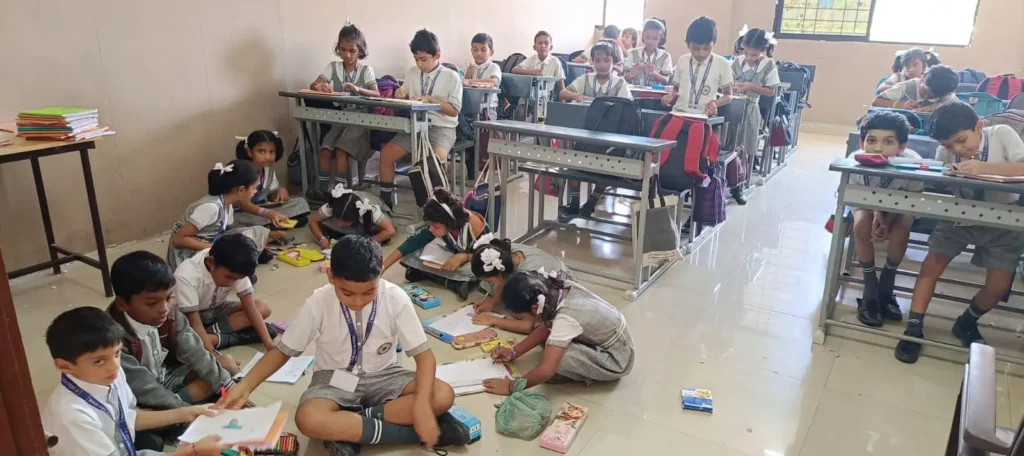 drawing competition in vedaa public school