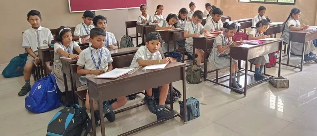 drawing competition in vedaa public school